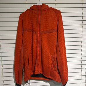 Red hoodie size large